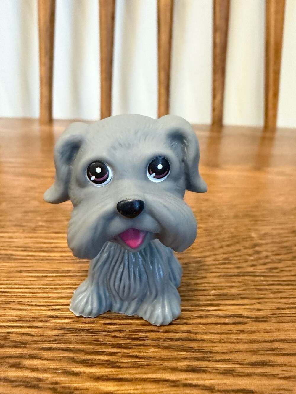 Chic Boutique Dogs My Pet Pals Grey Schnauzer Toy Figure